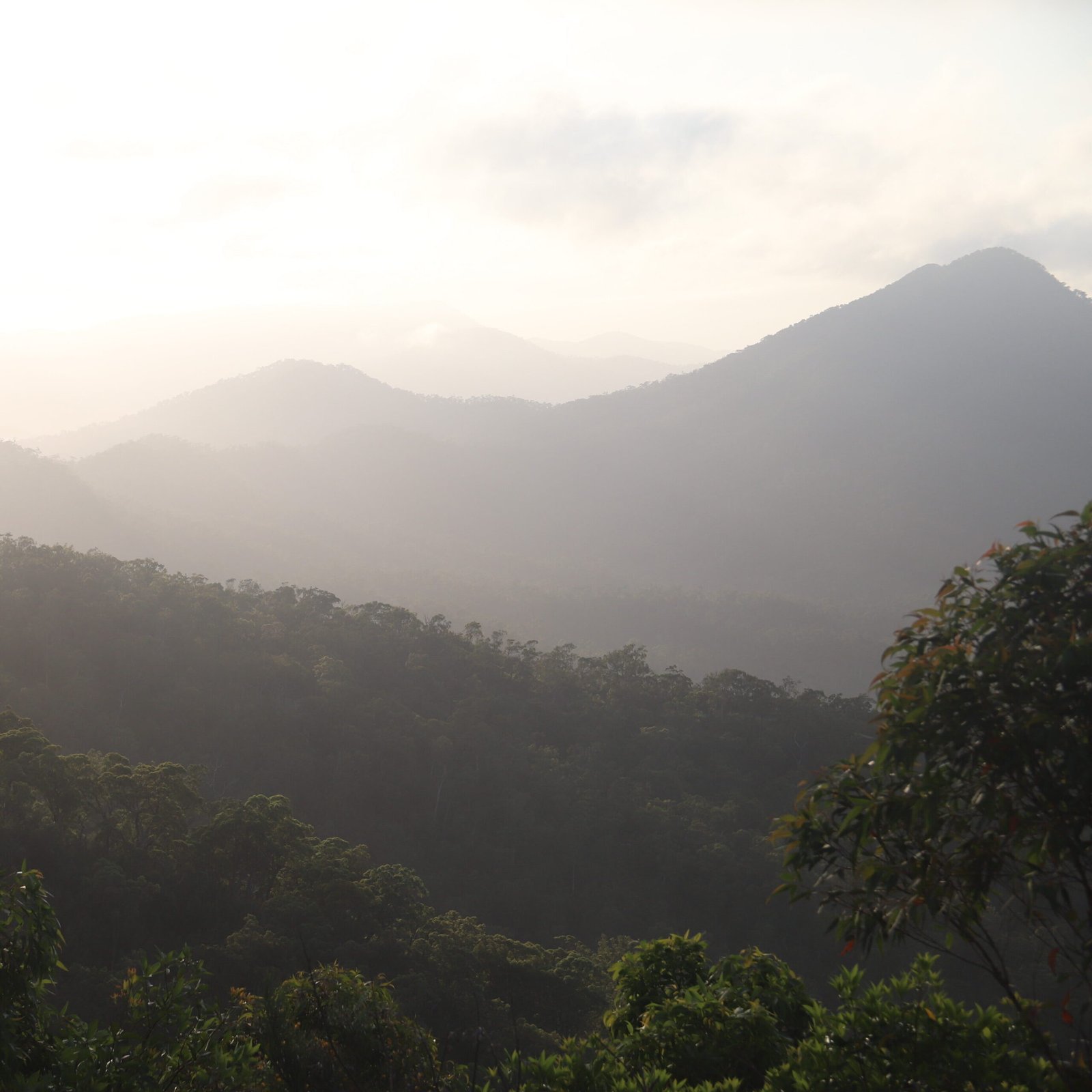 Lever de soleil Mount Archer