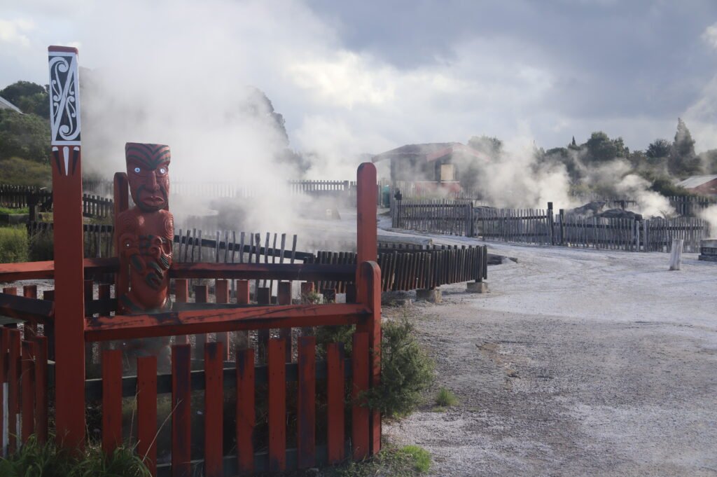 Whakarewarewa Village à Rotorua